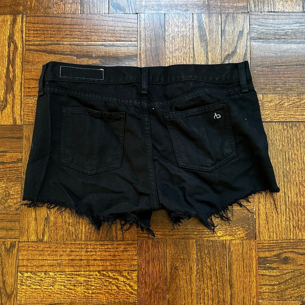 Rag And Bone Distressed Cut Off Shorts With Side … - image 2